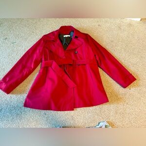 Calvin Klein Women's Trench Coat Size XL